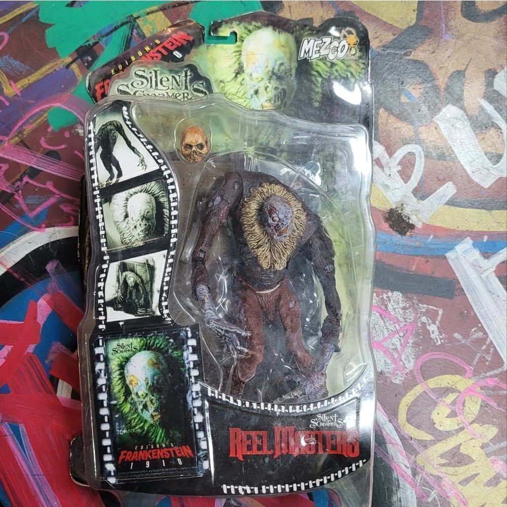 Rare Silent Screamers Real Monsters by Mezco Edisons Frankenstein action figure​